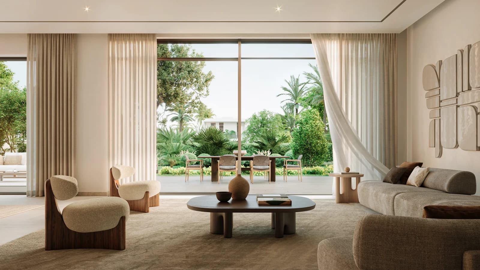 Fay Valley community rendering at Masdar City