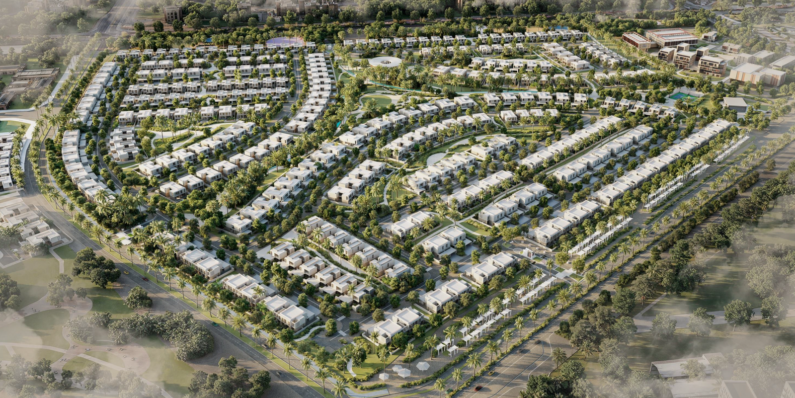 Fay Hills masterplan at Masdar City