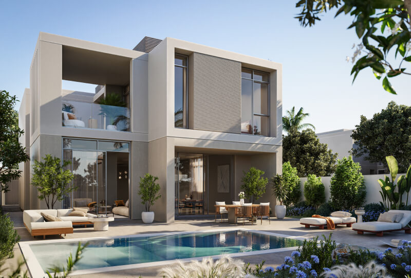 4 BR Villa Type 1 at Fay Valley, Masdar City, Abu Dhabi